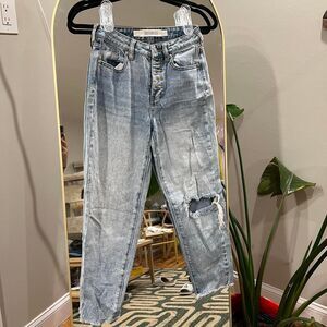 Brandy-melville Women's Blue Jeans